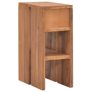 Κομοδίνο 20 x 35 x 50 εκ. από Μασίφ Ξύλο Teak - Pakobazaar