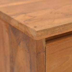 Κομοδίνο 20 x 35 x 50 εκ. από Μασίφ Ξύλο Teak - Pakobazaar