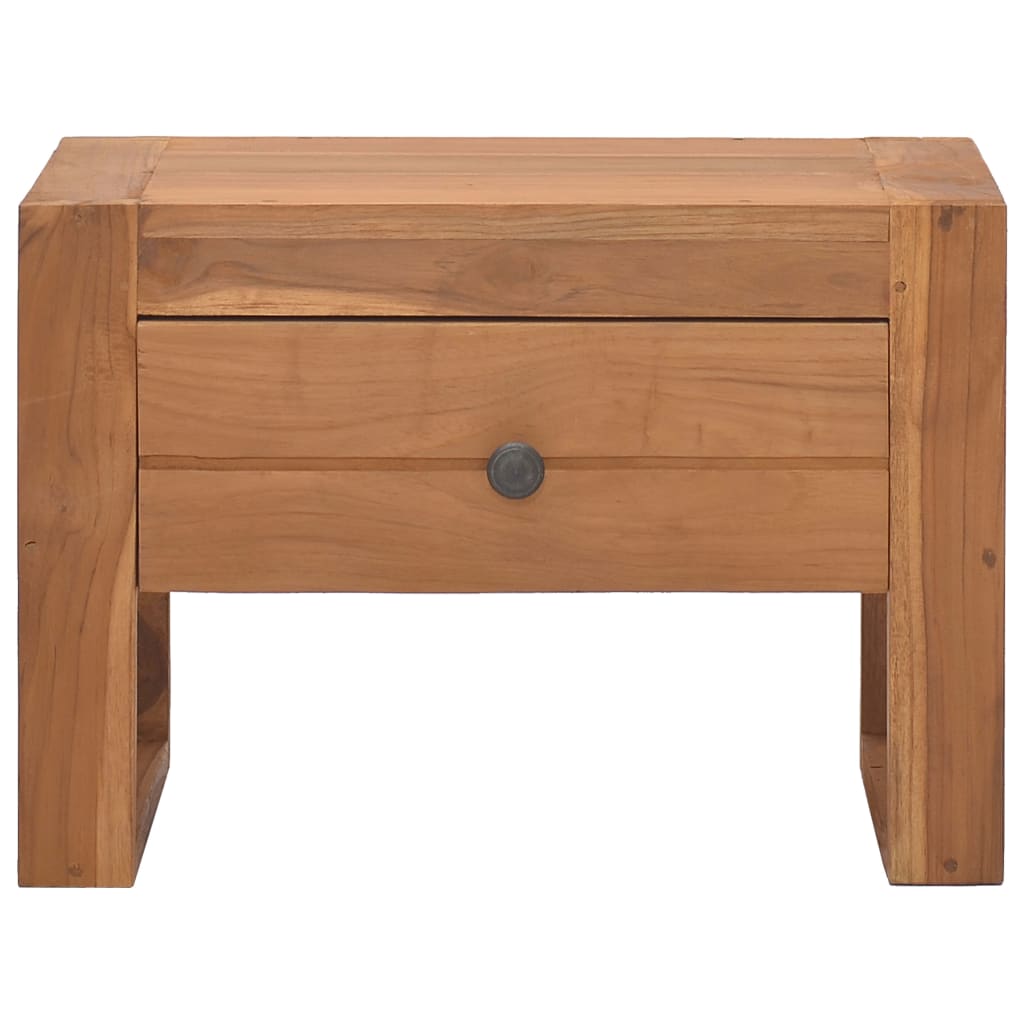 Κομοδίνο 50 x 30 x 35 εκ. από Μασίφ Ξύλο Teak - Pakobazaar