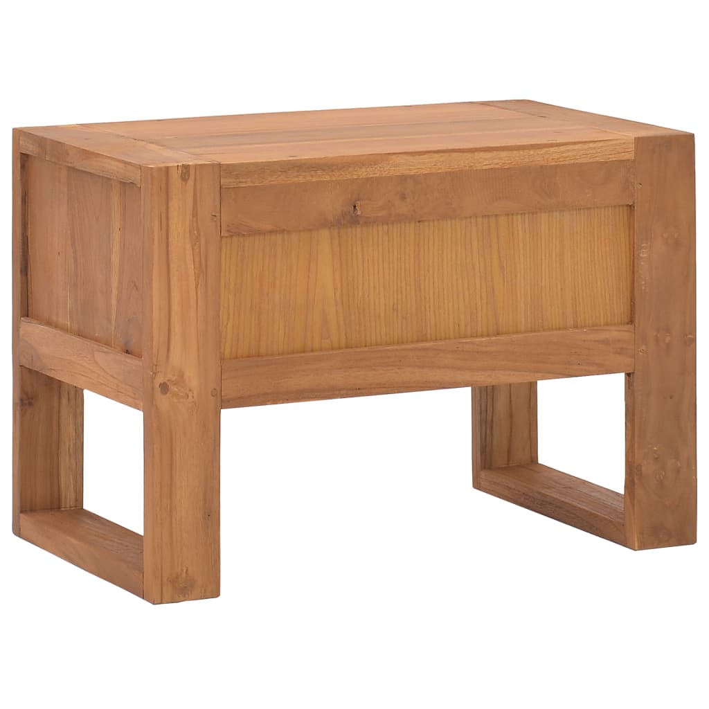 Κομοδίνο 50 x 30 x 35 εκ. από Μασίφ Ξύλο Teak - Pakobazaar
