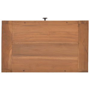 Κομοδίνο 50 x 30 x 35 εκ. από Μασίφ Ξύλο Teak - Pakobazaar