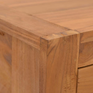 Κομοδίνο 50 x 30 x 35 εκ. από Μασίφ Ξύλο Teak - Pakobazaar