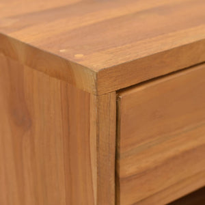 Κομοδίνο 40 x 30 x 76 εκ. από Μασίφ Ξύλο Teak - Pakobazaar