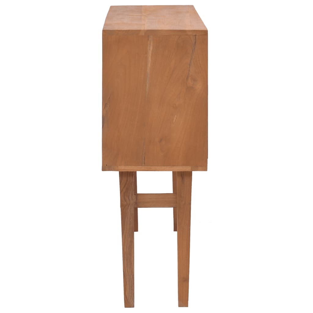 Τραπέζι Κονσόλα 110x30x79 εκ. από Μασίφ Ξύλο Teak