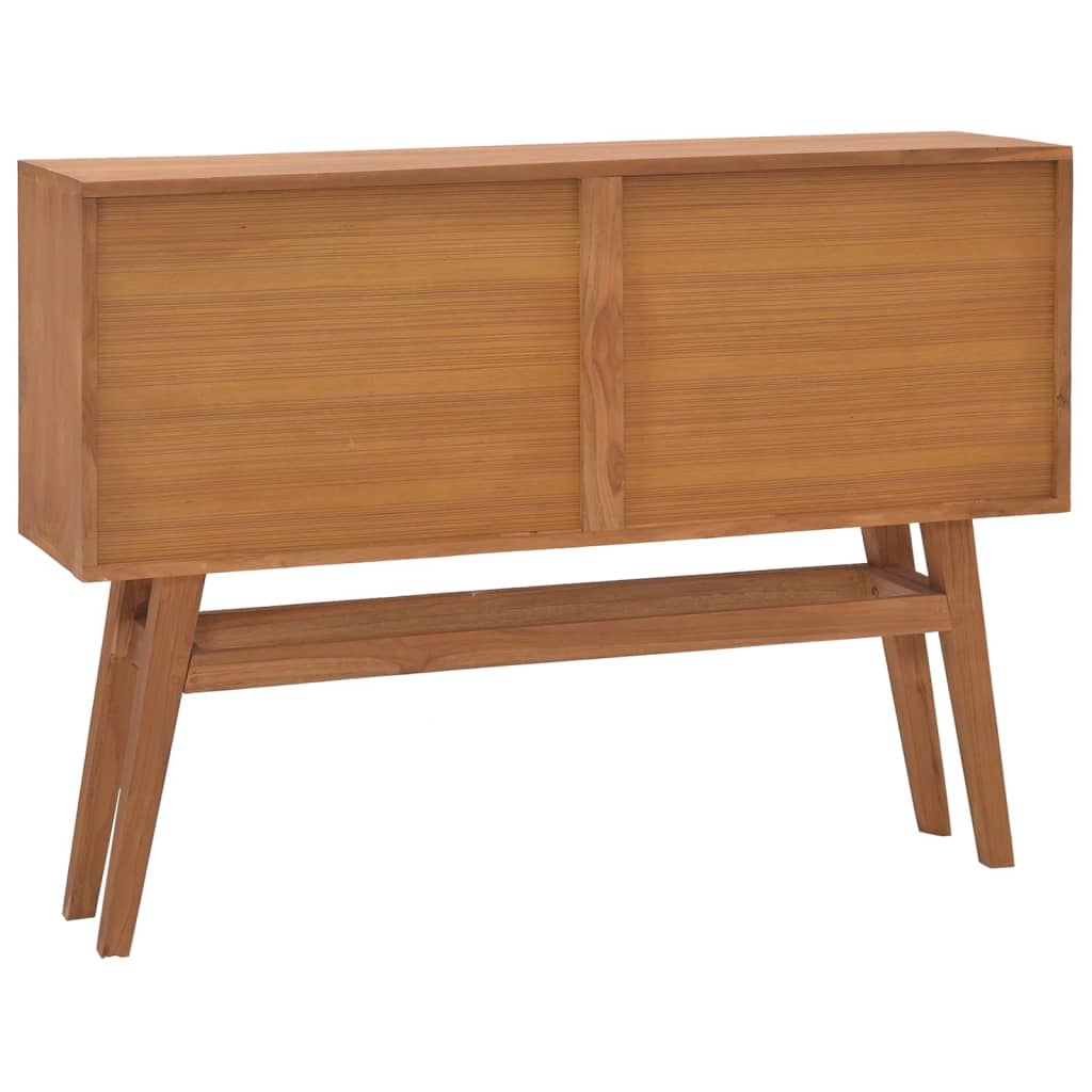 Τραπέζι Κονσόλα 110x30x79 εκ. από Μασίφ Ξύλο Teak
