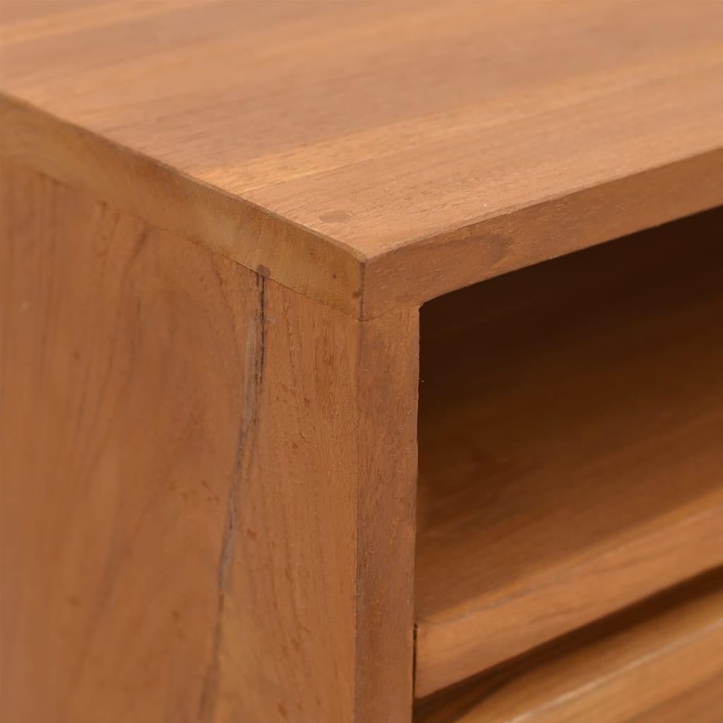 Τραπέζι Κονσόλα 110x30x79 εκ. από Μασίφ Ξύλο Teak