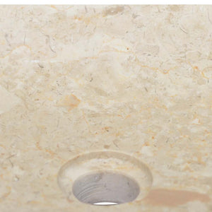 Νιπτήρας Κρεμ 50 x 35 x 10 εκ. Μαρμάρινος - PAKOBAZAAR