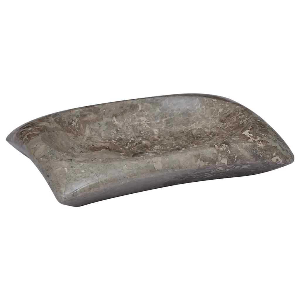 Νιπτήρας Γκρι 50 x 35 x 10 εκ. Μαρμάρινος - PAKOBAZAAR