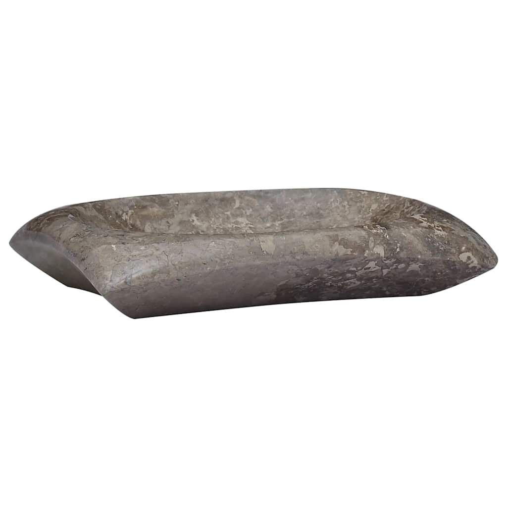 Νιπτήρας Γκρι 50 x 35 x 10 εκ. Μαρμάρινος - PAKOBAZAAR