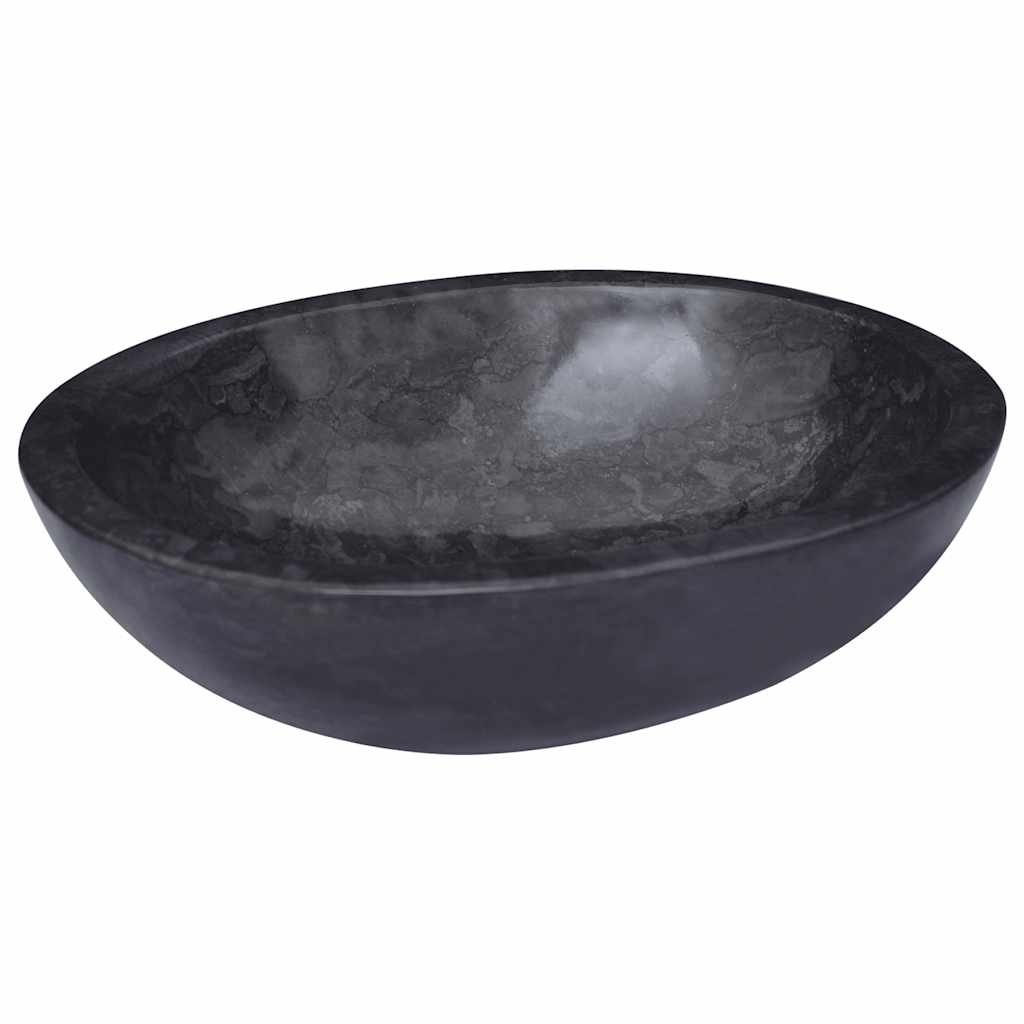 Νιπτήρας Μαύρος 53 x 40 x 15 εκ. Μαρμάρινος - PAKOBAZAAR