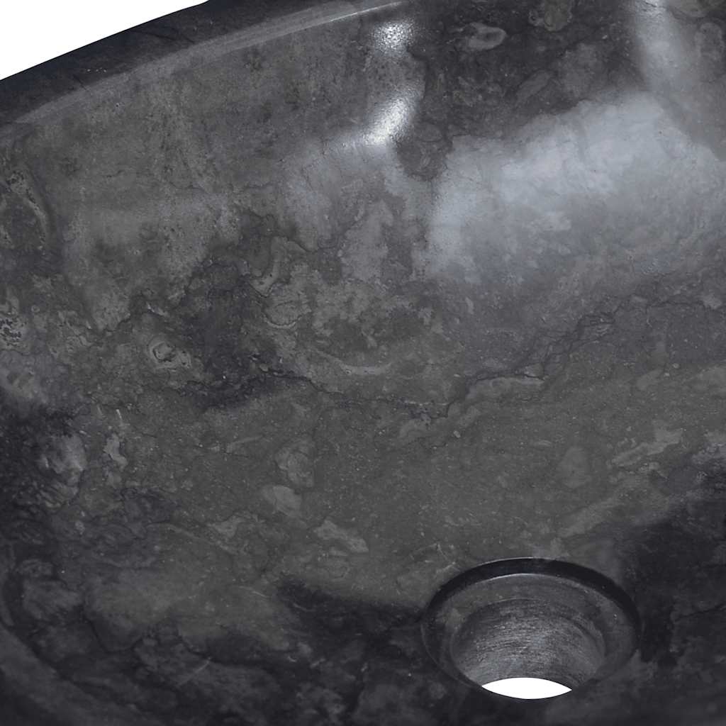 Νιπτήρας Μαύρος 53 x 40 x 15 εκ. Μαρμάρινος - PAKOBAZAAR