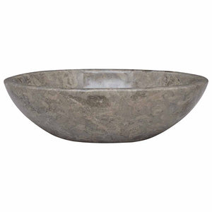 Νιπτήρας Γκρι 53 x 40 x 15 εκ. Μαρμάρινος - PAKOBAZAAR