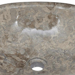 Νιπτήρας Γκρι 53 x 40 x 15 εκ. Μαρμάρινος - PAKOBAZAAR
