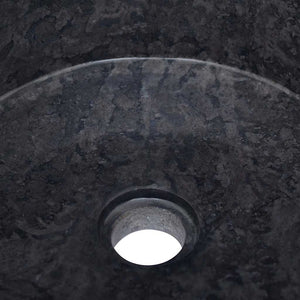 Νιπτήρας Μαύρος Ø40 x 15 εκ. Μαρμάρινος - PAKOBAZAAR
