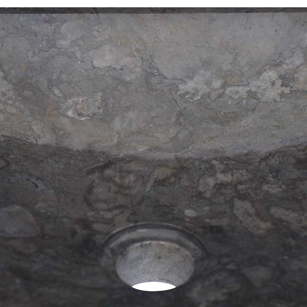 Νιπτήρας Μαύρος 40 x 40 x 10 εκ. Μαρμάρινος - Pakobazaar