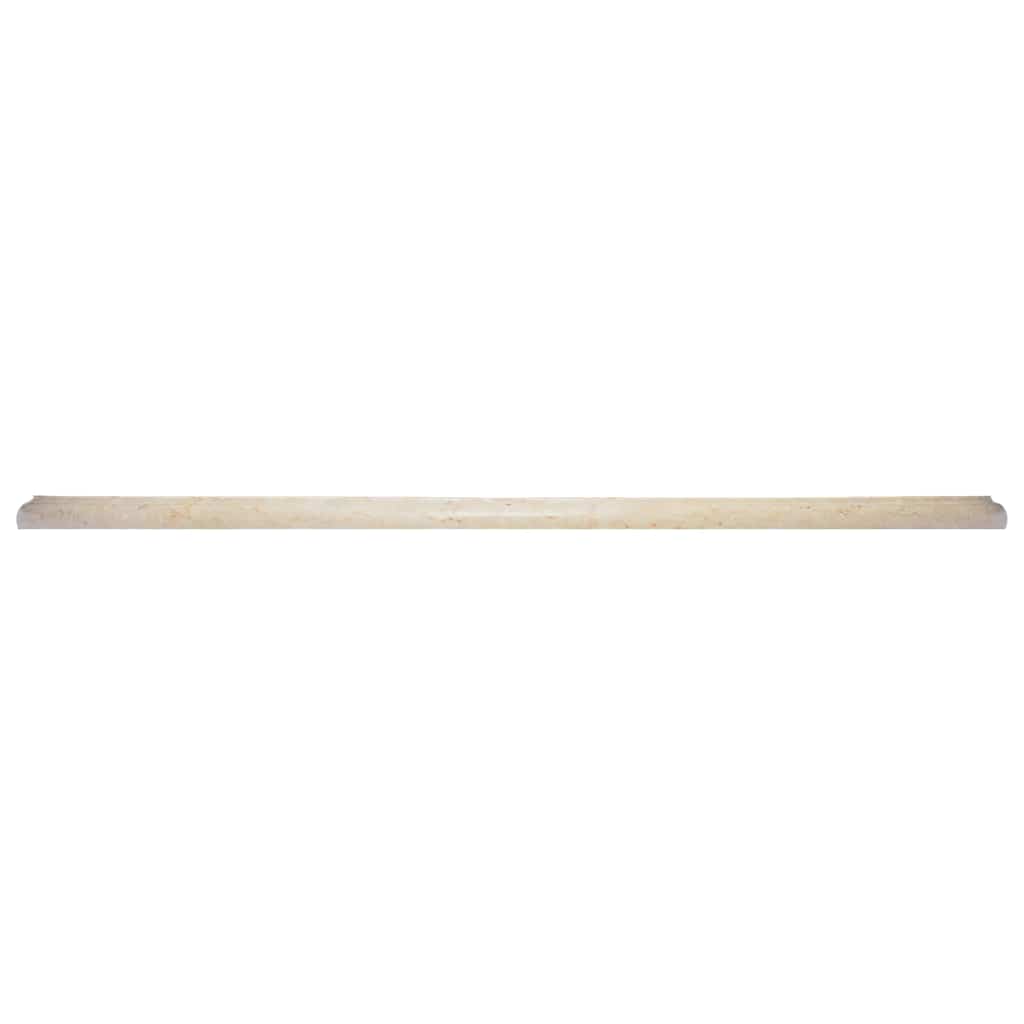 Επιφάνεια Τραπεζιού Κρεμ Ø70 x 2,5 cm Μαρμάρινη - Pakobazaar