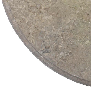Επιφάνεια Τραπεζιού Γκρι Ø70 x 2,5 cm Μαρμάρινη