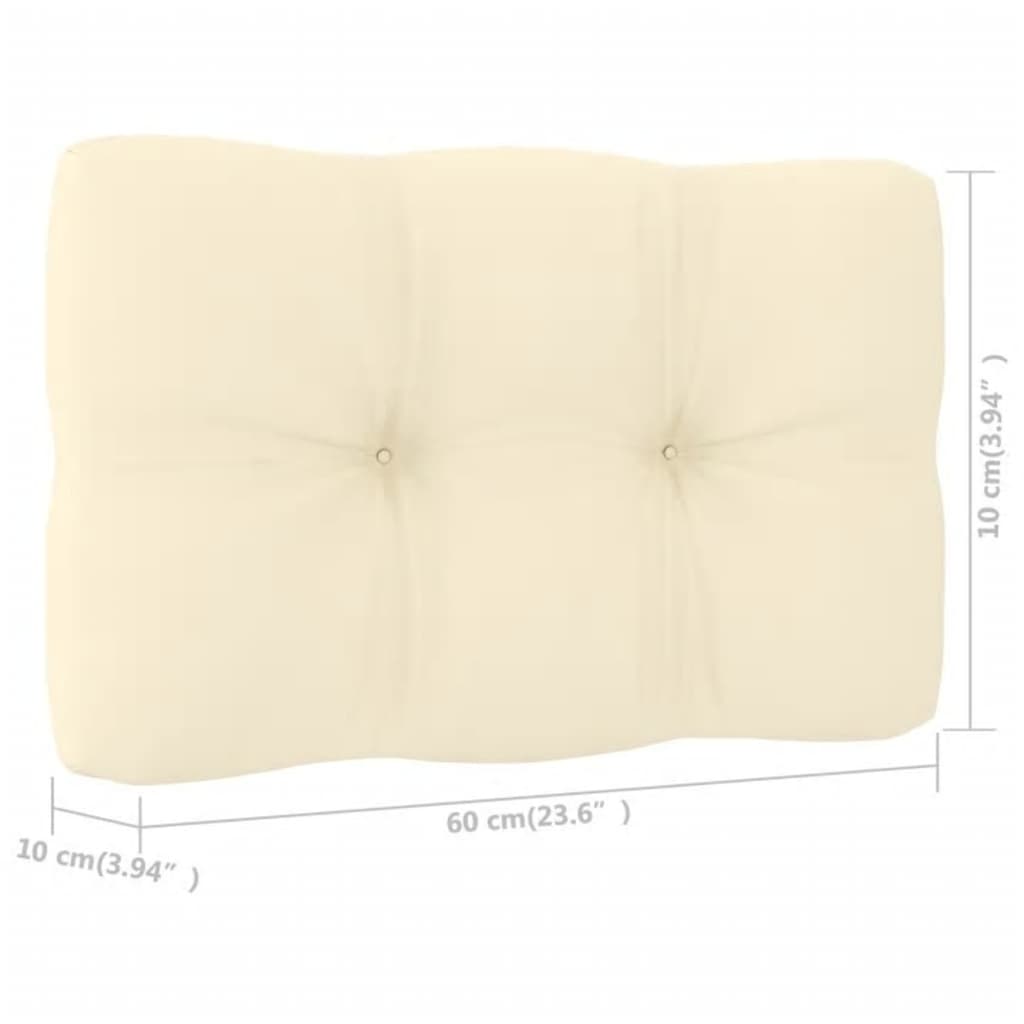 Σετ Σαλονιού Κήπου 5 τεμ. Εμποτισμένο Ξύλο Πεύκου με Μαξιλάρια - Pakobazaar