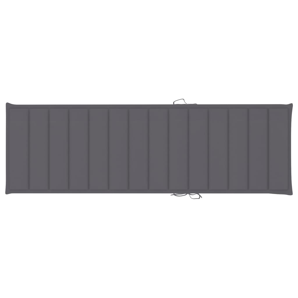 Ξαπλώστρα Κήπου από Εμποτ. Ξύλο Πεύκου με Τραπεζάκι & Μαξιλάρι - PAKOBAZAAR