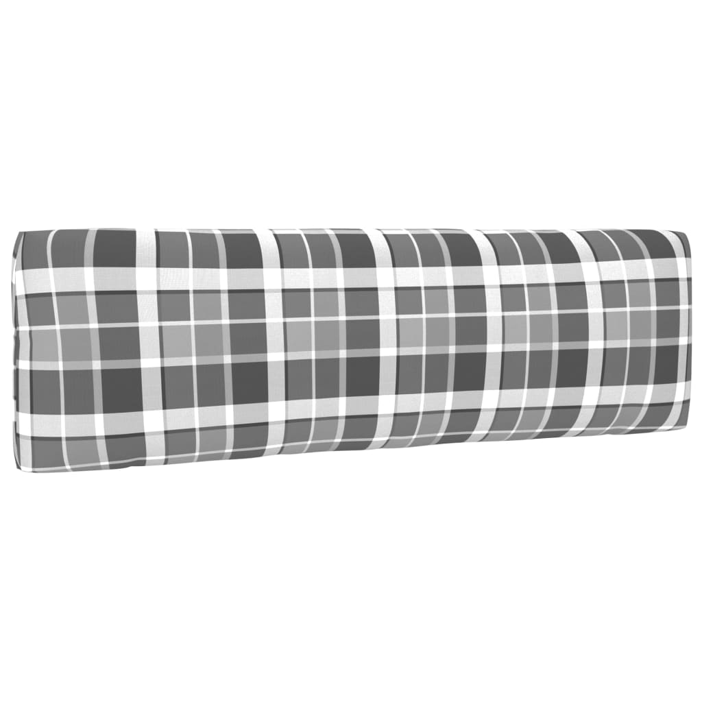 Καναπές Κήπου Μεσαίος από Παλέτες Γκρι Ξύλο Πεύκου - PAKOBAZAAR