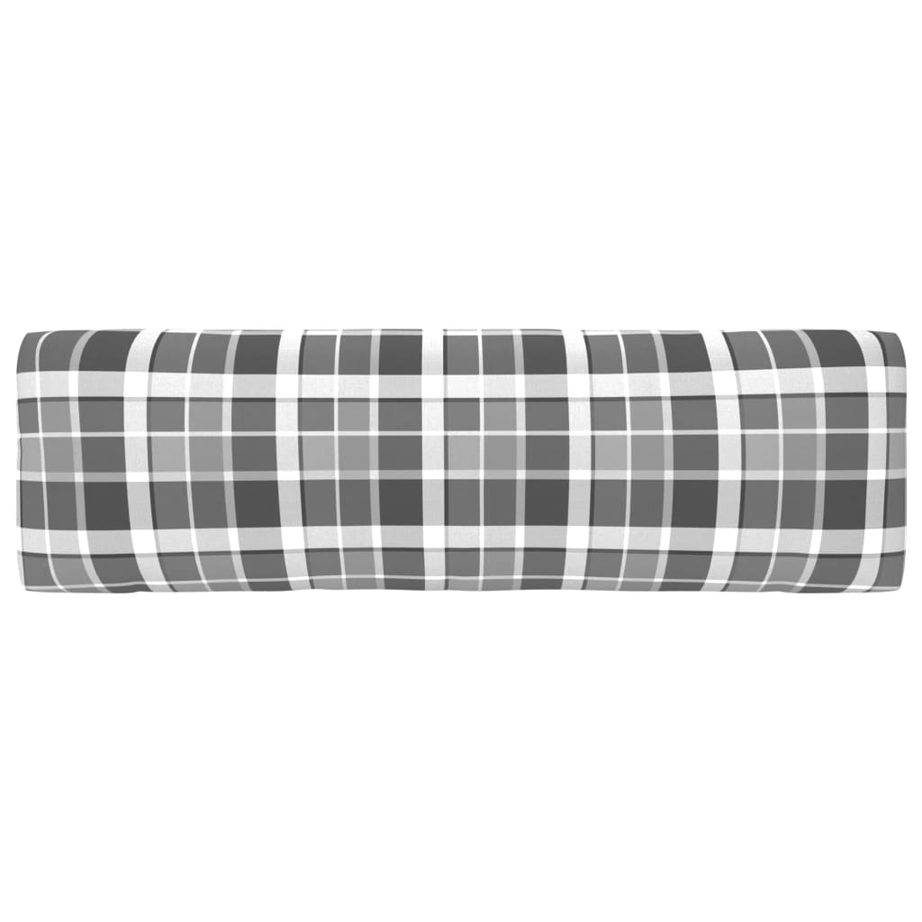 Καναπές Κήπου Μεσαίος από Παλέτες Γκρι Ξύλο Πεύκου - PAKOBAZAAR