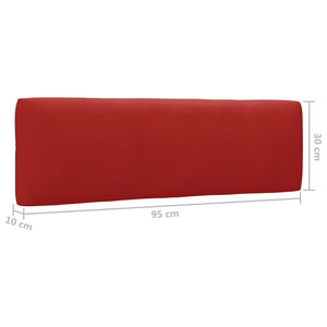 Καναπές Κήπου Γωνιακός από Παλέτες Γκρι Εμποτισμένο Ξύλο Πεύκου - Pakobazaar