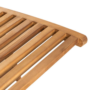 Ξαπλώστρα από Μασίφ Ξύλο Teak