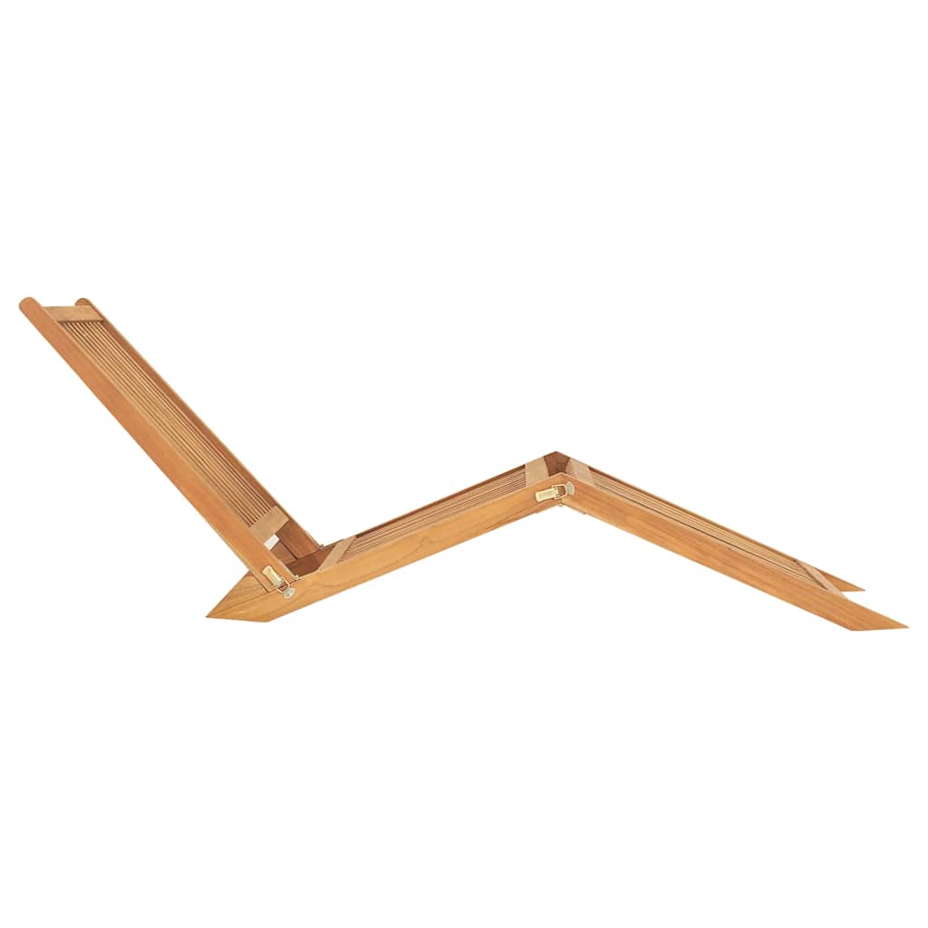 Ξαπλώστρα από Μασίφ Ξύλο Teak