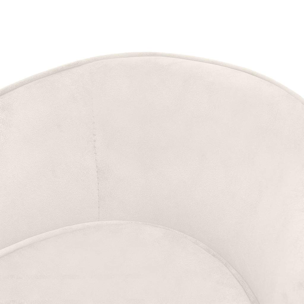 Καναπές - Κρεβάτι Σκύλου Κρεμ 69 x 49 x 40 εκ. Βελουτέ - Pakobazaar