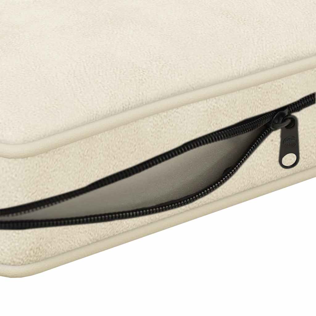 Καναπές - Κρεβάτι Σκύλου Κρεμ 72 x 45 x 30 εκ. Βελουτέ - PAKOBAZAAR