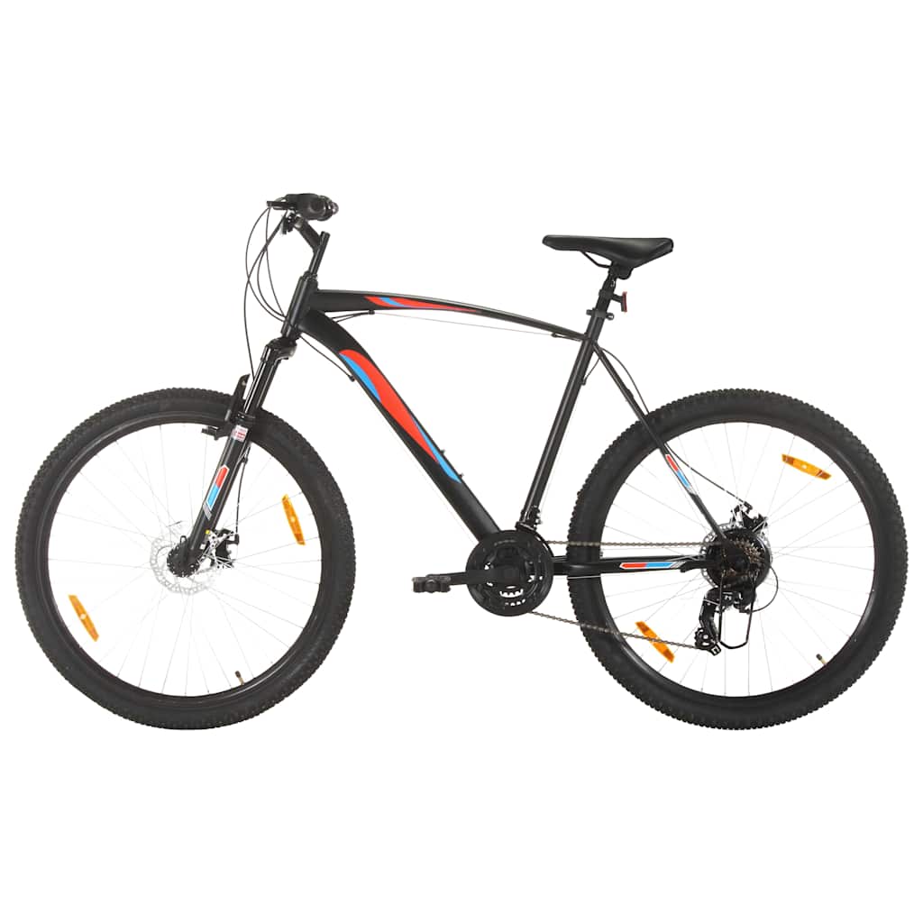 Ποδήλατο Mountain 29'' Μαύρο με 21 Ταχύτητες & Σκελετό 53 εκ. - Pakobazaar