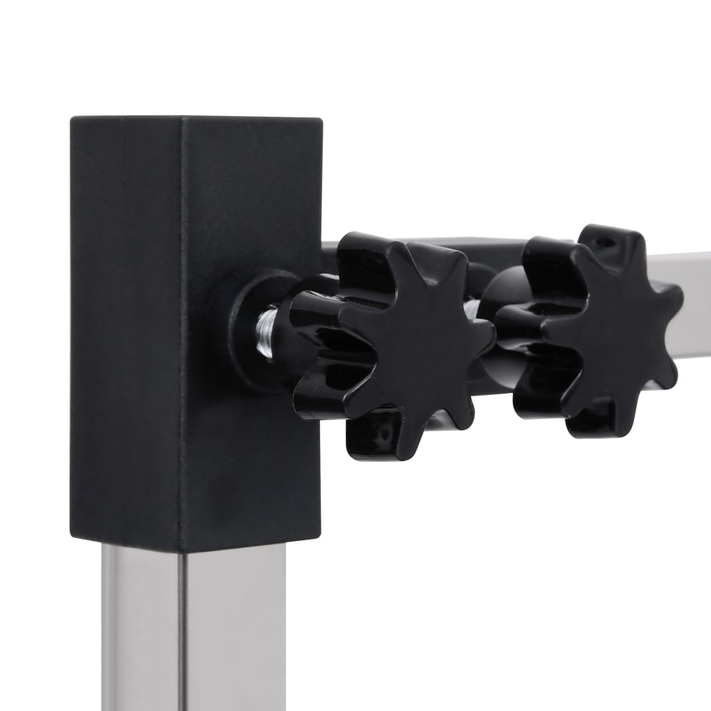 Τραπέζι Καλλωπισμού Κατοικίδιων Ρυθμιζόμενο 2 Θηλιές & Καλάθι - PAKOBAZAAR