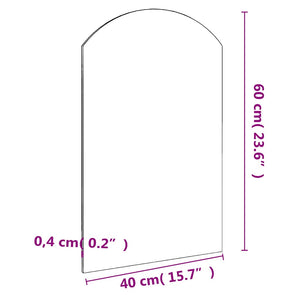 Καθρέφτης 60 x 40 εκ. Γυάλινος