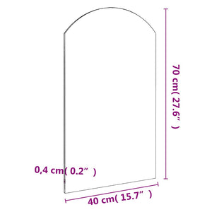 Καθρέφτης 70 x 40 εκ. Γυάλινος