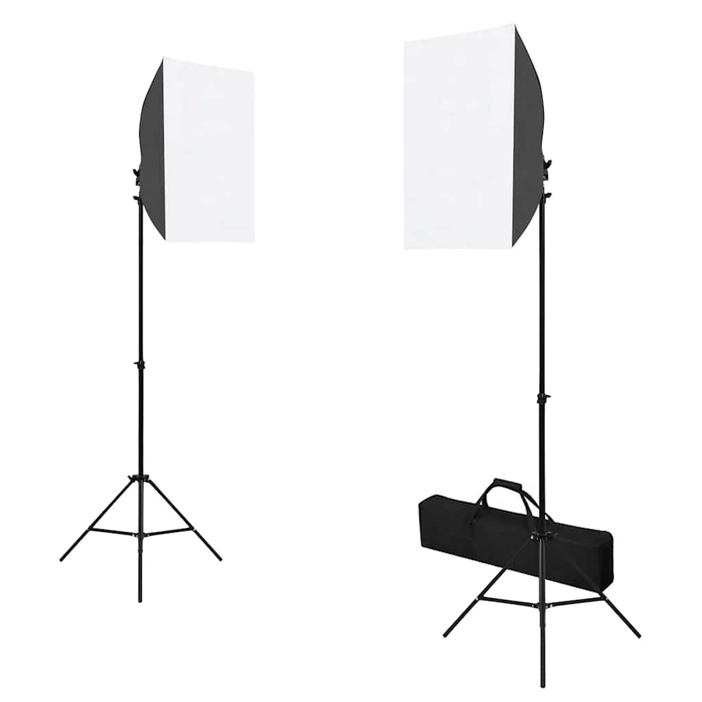 Κιτ Φωτογραφικού Στούντιο Softbox με Φώτα, Φόντο & Ανακλαστήρα - PAKOBAZAAR