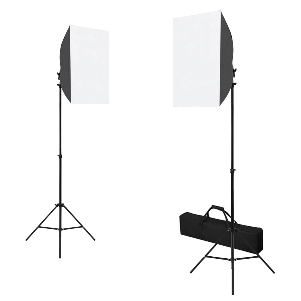 Κιτ Φωτογραφικού Στούντιο Softbox με Φώτα, Φόντο & Ανακλαστήρα - PAKOBAZAAR