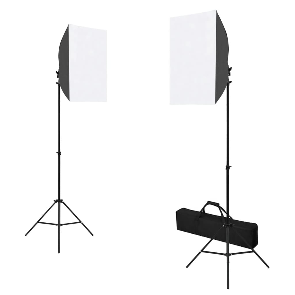 Κιτ Φωτογραφικού Στούντιο Softbox με Φώτα, Φόντο & Ανακλαστήρα - PAKOBAZAAR