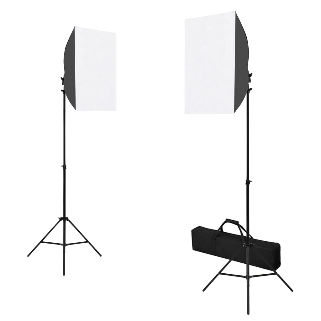 Κιτ Φωτογραφικού Στούντιο Softbox με Φώτα, Φόντο & Ανακλαστήρα - PAKOBAZAAR