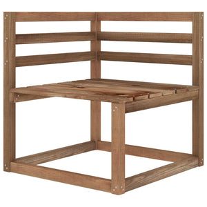 Σαλόνι Κήπου Σετ 5 Τεμαχίων με Γκρι Μαξιλάρια