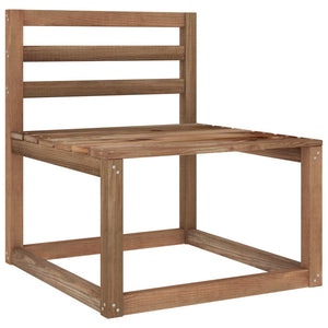 Σαλόνι Κήπου 8 Τεμαχίων με Μπλε Μαξιλάρια