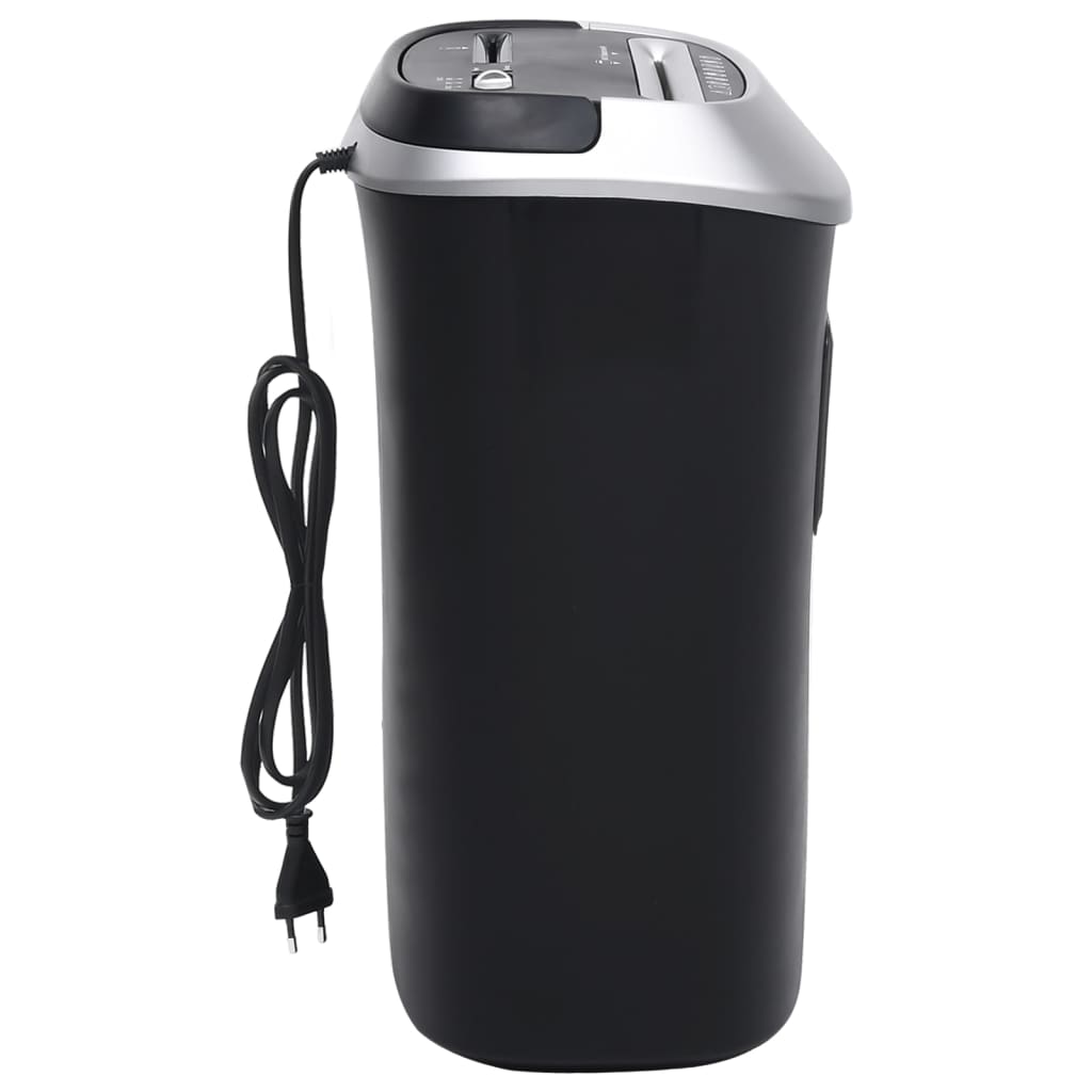 Καταστροφέας Εγγράφων 10 Φύλλων με Εγκάρσια Κοπή Μαύρος - Pakobazaar