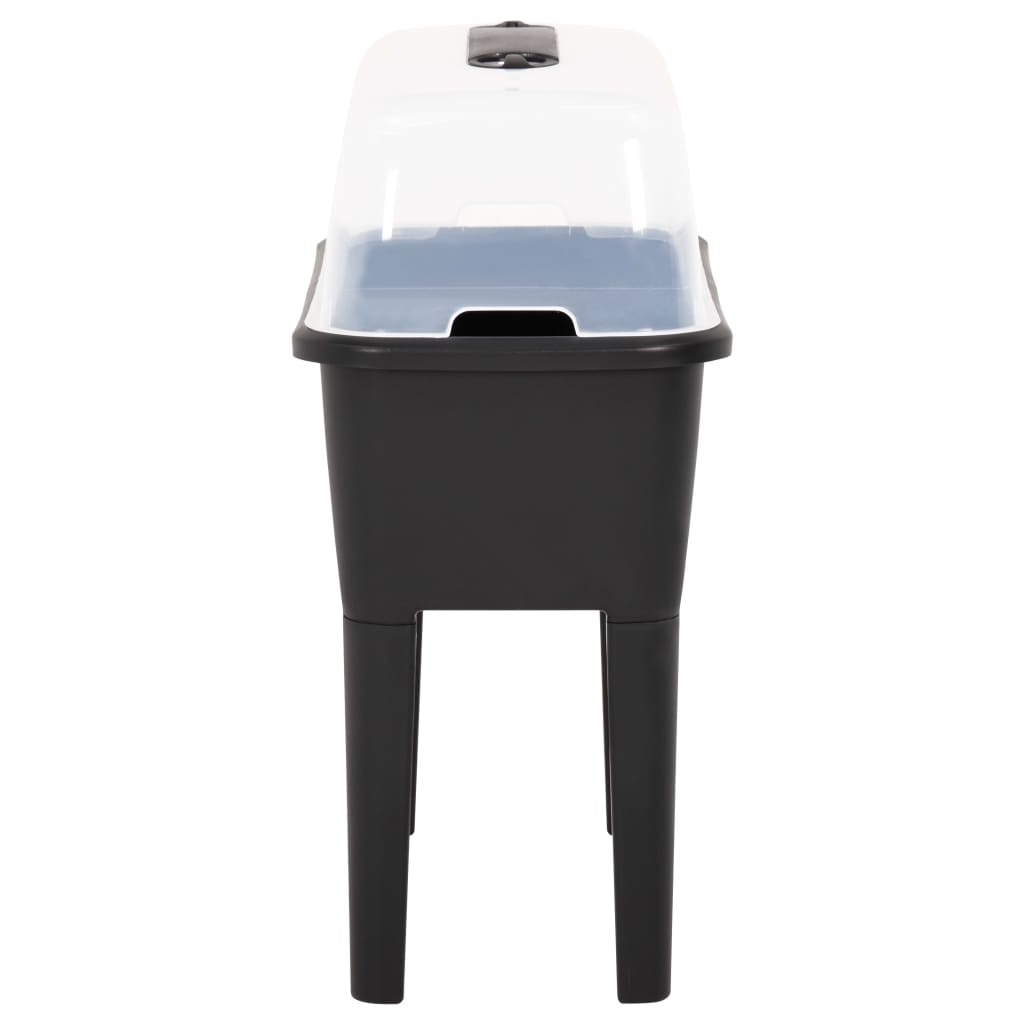 Ζαρντινιέρα Υπερυψωμένη 77 x 38,7 x 82 εκ. από Πολυπροπυλένιο