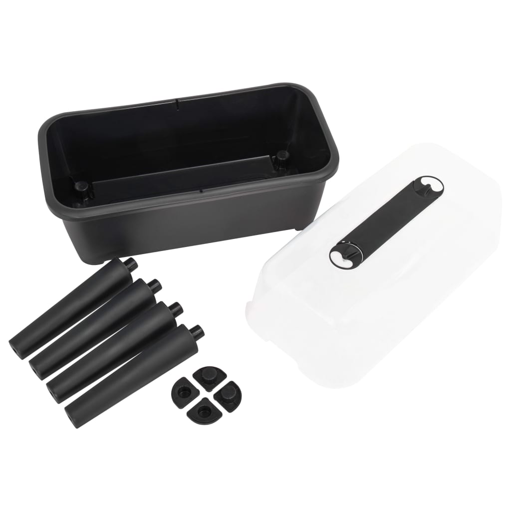 Ζαρντινιέρα Υπερυψωμένη 77 x 38,7 x 82 εκ. από Πολυπροπυλένιο