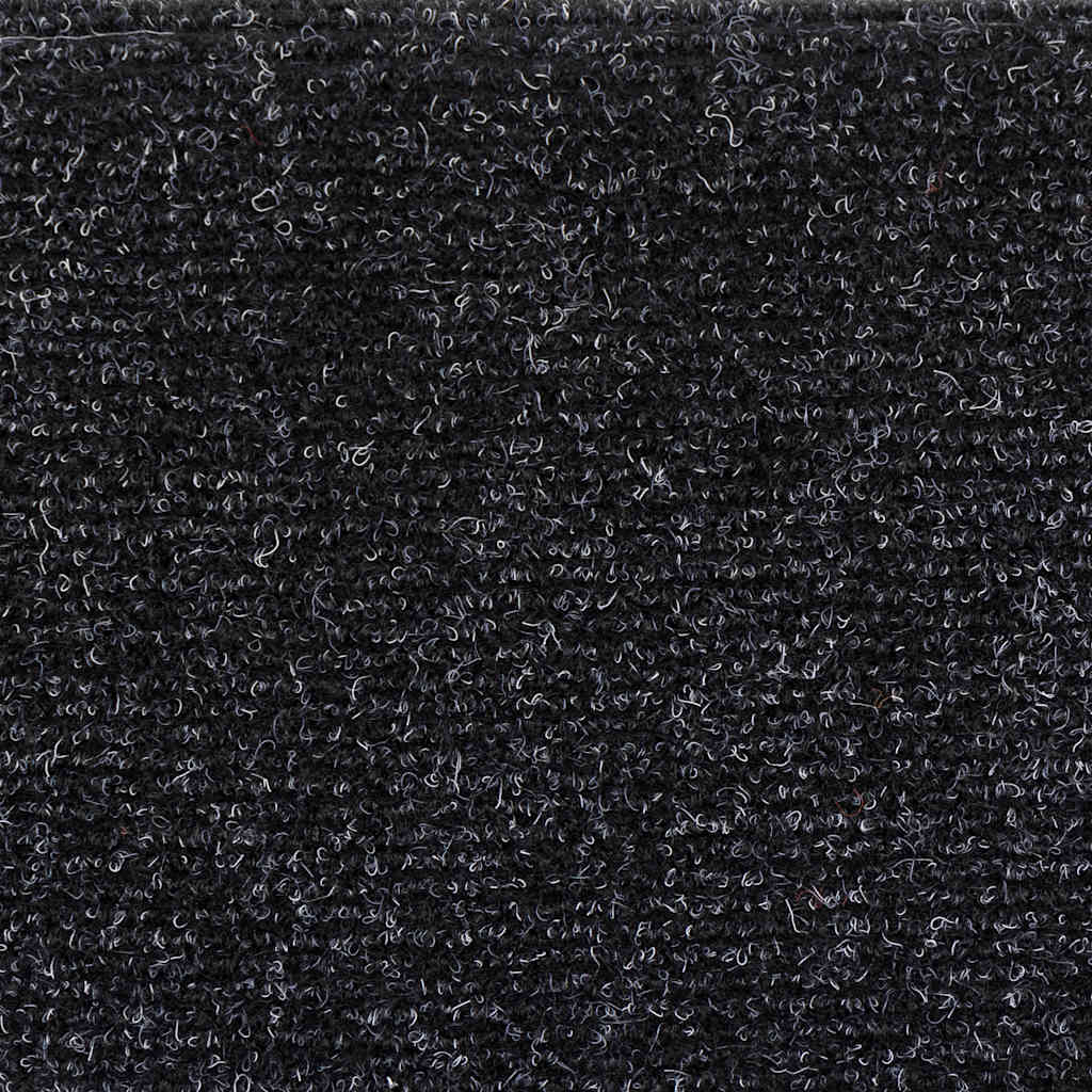 Πατάκια Σκαλιών Αυτοκόλλητα 10 τεμ. Μαύρα Ημίκυκλα 56x17x3 εκ. - PAKOBAZAAR