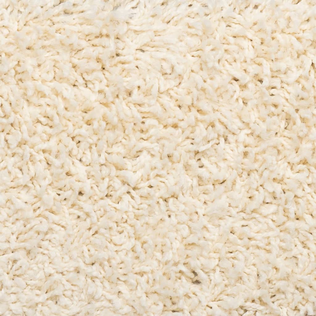 Πατάκια Σκαλιών 10 τεμ. Κρεμ Ημίστρογγυλά 56x17x3 εκ. - Pakobazaar