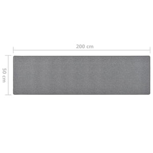 Χαλί Διάδρομος Σκούρο Γκρι 50 x 200 εκ.