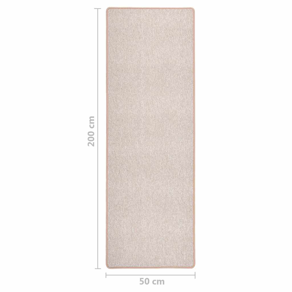 Χαλί Διάδρομος Taupe 50 x 200 εκ.