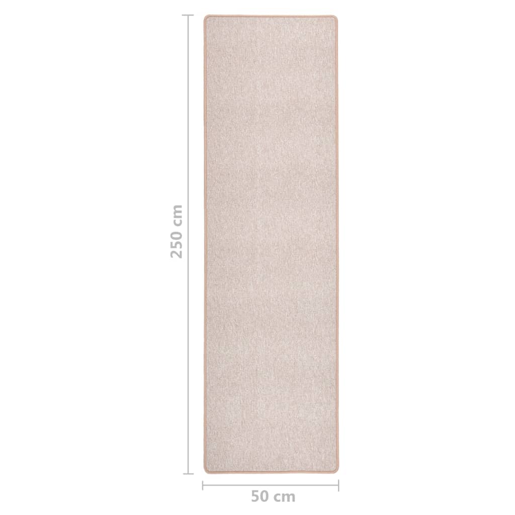 Χαλί Διάδρομος Taupe 50 x 250 εκ.