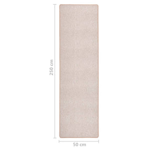 Χαλί Διάδρομος Taupe 50 x 250 εκ.