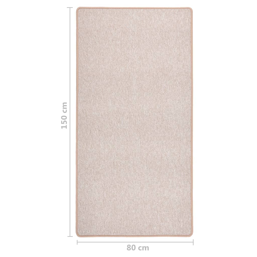 Χαλί Διάδρομος Taupe 80 x 150 εκ.